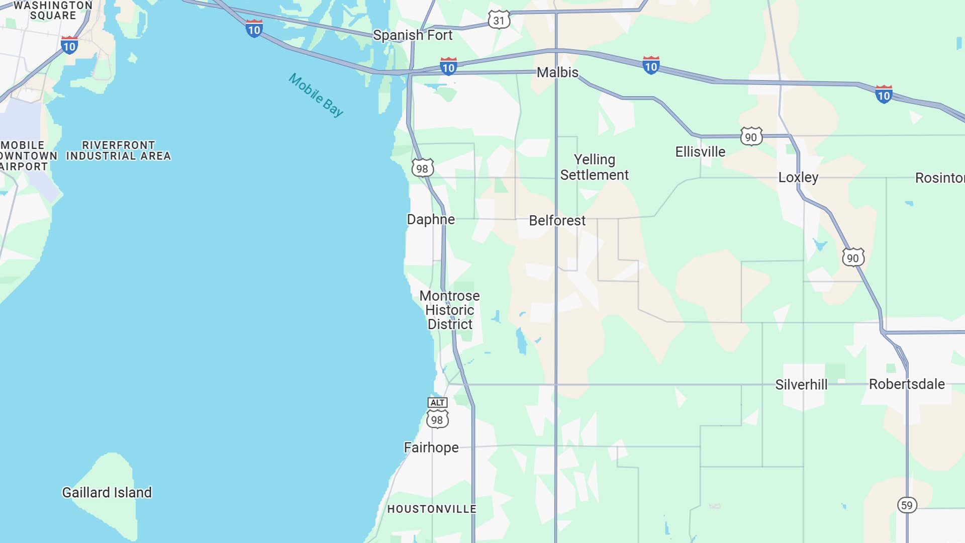 Area Map Banner Image